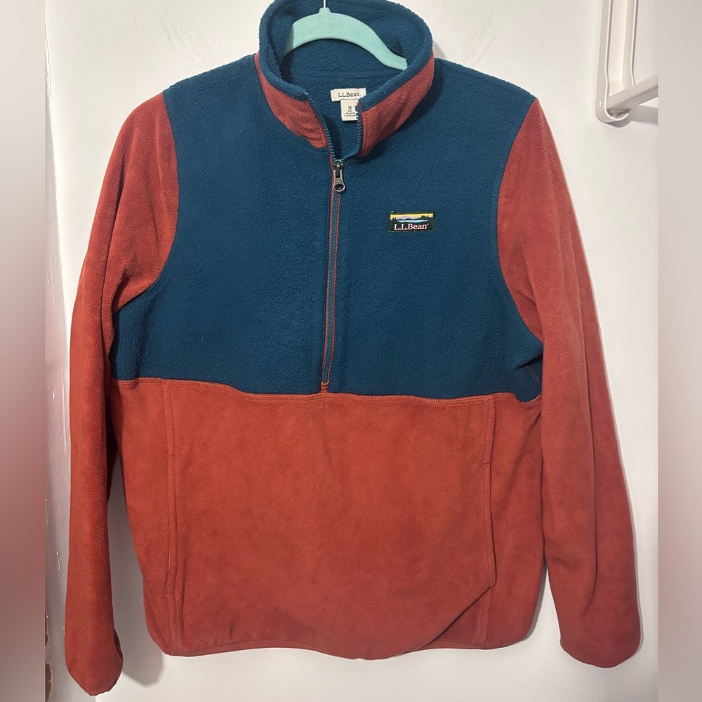 LL Bean Women’s Katahdin Fleece Jacket  Block color